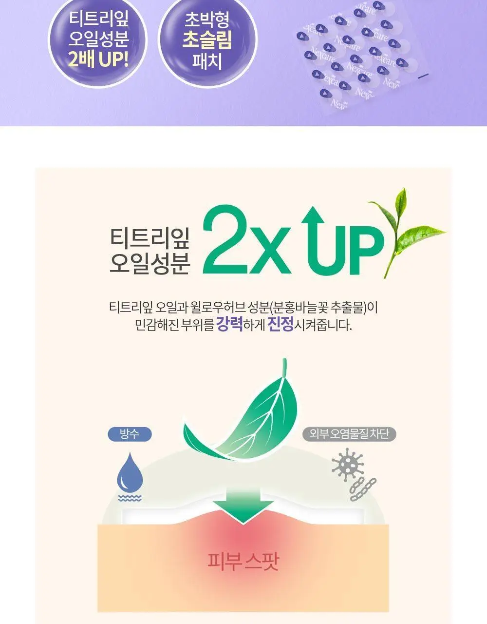 [온라인한정기획] 3M 넥스케어 블레미쉬 패치 케어 (63매x3팩) 상세페이지 25